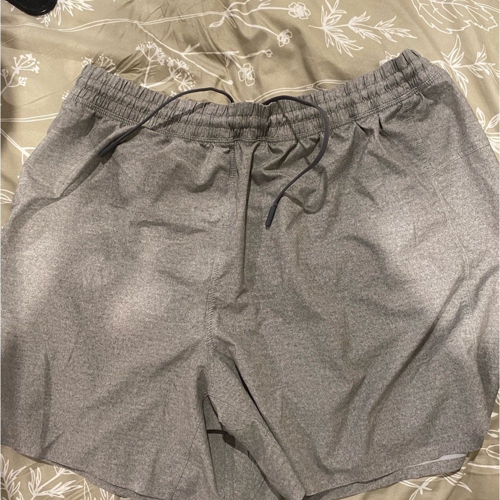 All in motion grey running shorts